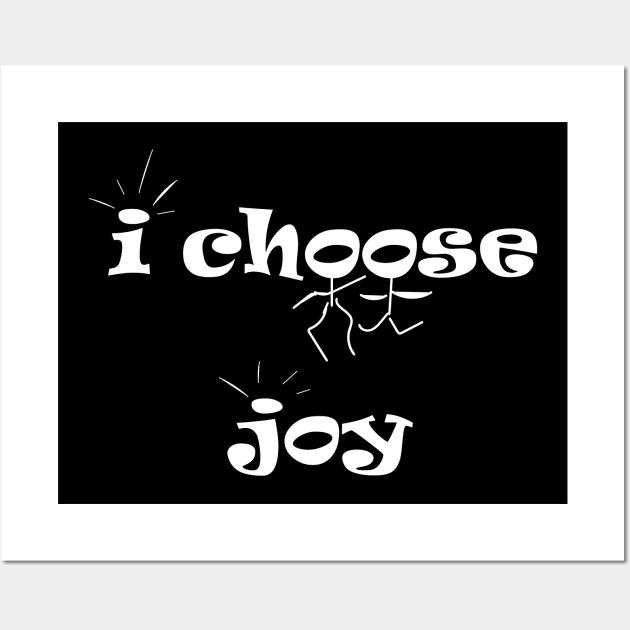 I Choose Joy Wall Art by NAKLANT